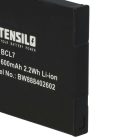 VHBW Panasonic DMW-BCL7, DMW-BCL7E Akku - 600 mAh, 3,7 V, Li-Ion