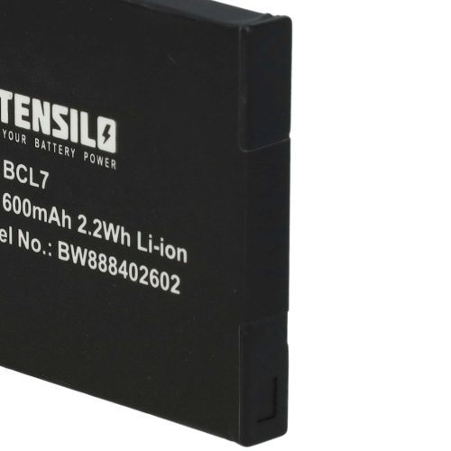 VHBW Panasonic DMW-BCL7, DMW-BCL7E Akku - 600 mAh, 3,7 V, Li-Ion