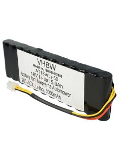   Fűnyíró akkumulátor Husqvarna 578 84 87-03, 578 84 87-01, 578 84 87-02 - 5000 mAh 18 V Li-Ion - Kertészeti eszköz