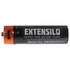 VHBW AAA Mikro Akkumulátor - 920 mAh 1,5 V Li-Ion + Micro-USB csatlakozás