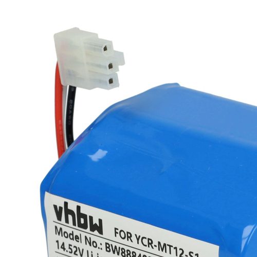 VHBW Battery for iClebo YCR-M07-20W, YCR-MT12-S1 - 6000 mAh, 14.52 V, Li-Ion