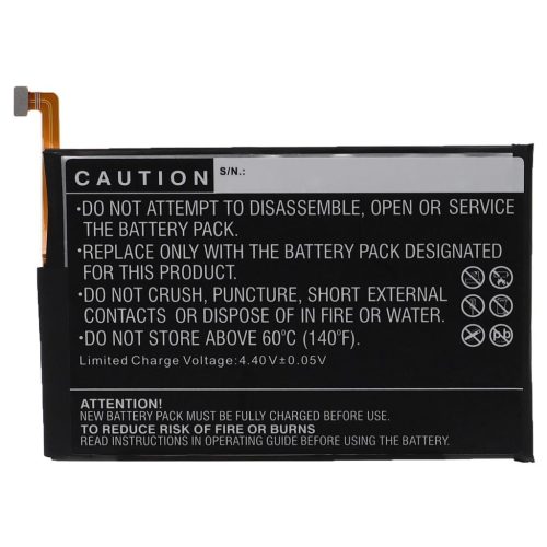 VHBW Mobile Phone Battery for Wiko 4867A2 - 5800 mAh 3.85 V Li-Polymer - Smartphone Battery