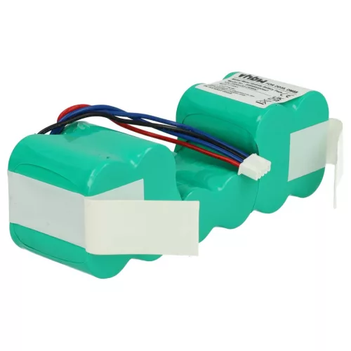 VHBW Akku Ecovacs DD4G, DM88, ZJ1517-HFR, 10002167, 10001568, DD3G - 2500mAh, 12V, NiMH
