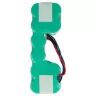 VHBW Akku Ecovacs DD4G, DM88, ZJ1517-HFR, 10002167, 10001568, DD3G - 2500mAh, 12V, NiMH