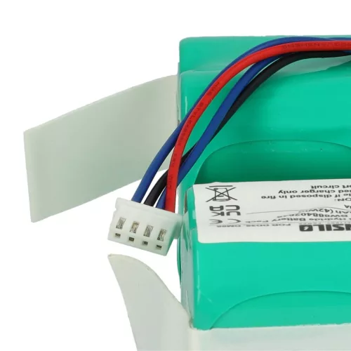 VHBW Akku Ecovacs DD4G, DM88, ZJ1517-HFR, 10002167, 10001568, DD3G - 3500mAh, 12V, NiMH