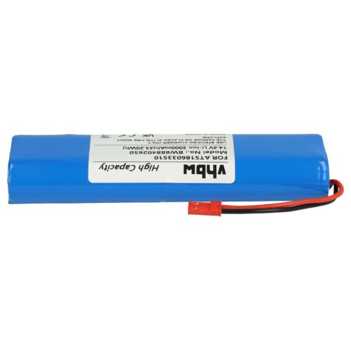 Akkumulátor Ariete AT5186033510-hez - 3000 mAh, 14,4 V, Li-Ion