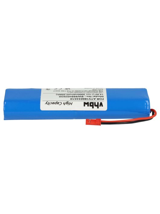 Akkumulátor Ariete AT5186033510-hez - 3000 mAh, 14,4 V, Li-Ion