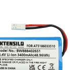 VHBW Battery for Ariete AT5186033510 - 3400 mAh, 14.4 V, Li-Ion