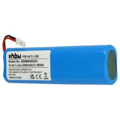   Akkumulátor iLife Ay-18650B4, 18650B4-4S1P-AGX-2, SUN-INTE-202 típusokhoz - 2200 mAh, 14,4 V, Li-Ion