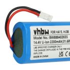VHBW Battery iLife Ay-18650B4, 18650B4-4S1P-AGX-2, SUN-INTE-202 types - 2200 mAh, 14.4 V, Li-Ion