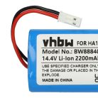 VHBW Battery iLife Ay-18650B4, 18650B4-4S1P-AGX-2, SUN-INTE-202 types - 2200 mAh, 14.4 V, Li-Ion
