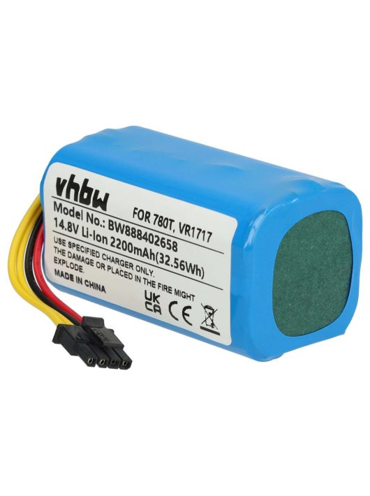 Akkumulátor Proscenic VR1717-hez - 2200 mAh, 14,8 V, Li-Ion