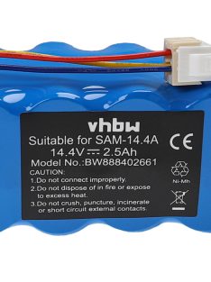   Samsung AP5576883, AP5579205, DJ63-01050A, DJ96-00113A akkumulátor - 2500 mAh, 14,4 V, NiMH