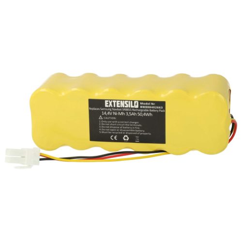 VHBW Samsung AP5576883, DJ63-01050A, AP5579205, DJ96-00113A Akku - 3500 mAh, 14,4 V, NiMH