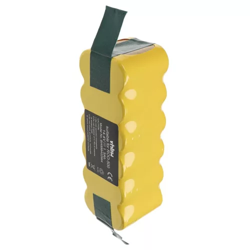 VHBW Akku 80501e, 80601, 11702, 68939, 80501, 855714, 4419696 - 1500 mAh, 14,4 V, NiMH