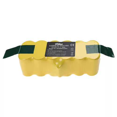 VHBW Akku 80501e, 80601, 11702, 68939, 80501, 855714, 4419696 - 1500 mAh, 14,4 V, NiMH