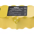 VHBW Akku 80501e, 80601, 11702, 68939, 80501, 855714, 4419696 - 1500 mAh, 14,4 V, NiMH