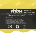 VHBW Akku 11702, 80501e, 80601, 11702, 68939, 80501, 855714, 4419696 - 2100 mAh, 14,4 V, NiMH