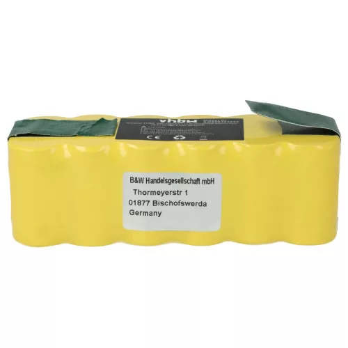 VHBW Akku 11702, 80501e, 80601, 11702, 68939, 80501, 855714, 4419696 - 2100 mAh, 14,4 V, NiMH