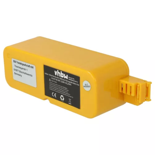 VHBW Akku APS 4905, NC-3493-919, 11700, 17373 - 3000 mAh, 14,4 V, NiMH