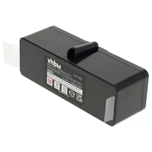 VHBW Akku 80501e, 80601, 11702, 68939, 80501, 855714, 4419696 - 4000 mAh, 14,4 V, Li-Ion
