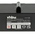 VHBW Akku 80501e, 80601, 11702, 68939, 80501, 855714, 4419696 - 4000 mAh, 14,4 V, Li-Ion