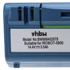 VHBW Akku AEG SP385-BAT, SP5832, 14904 - 3500 mAh, 14,4 V, NiMH