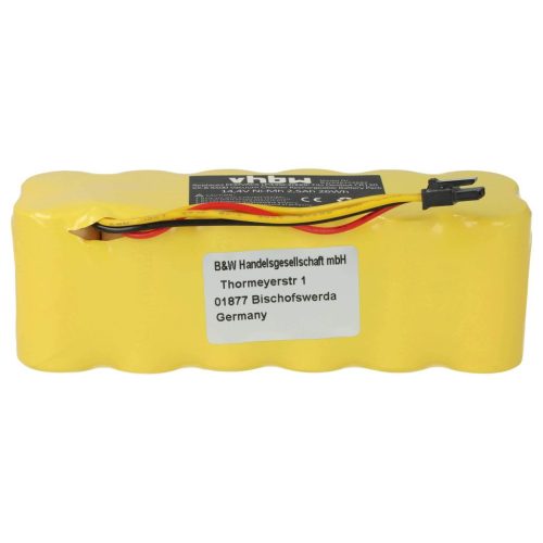 VHBW Akku für Ariete AT5186005100 - 2500 mAh, 14,4 V, NiMH