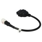 VHBW OBD2 Adapter OBD2 4 Pin zu OBD 2 16 Pin - Für Suzuki, Yamaha Motorräder