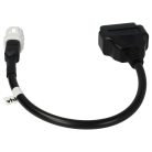 VHBW OBD2 Adapter OBD2 4 Pin zu OBD 2 16 Pin - Für Suzuki, Yamaha Motorräder