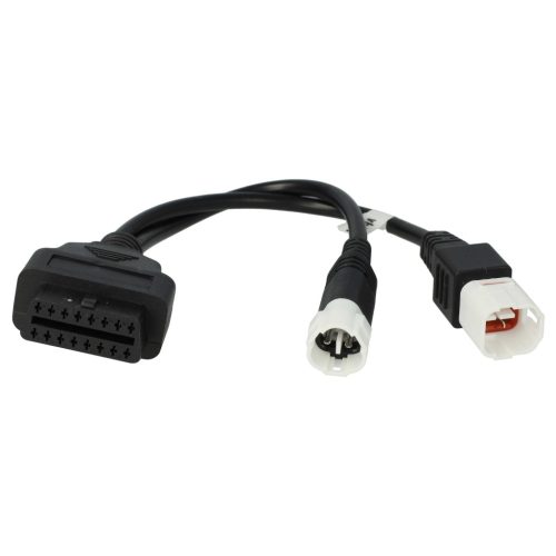 VHBW OBD2 Adapter 3 pin, 4 pin - 16 pin Yamaha 2016-2019 Motorrad