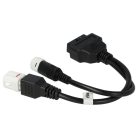 VHBW OBD2 Adapter 3 pin, 4 pin - 16 pin Yamaha 2016-2019 Motorrad