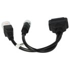 VHBW OBD2 Adapter 3 pin, 4 pin - 16 pin Yamaha 2016-2019 Motorrad