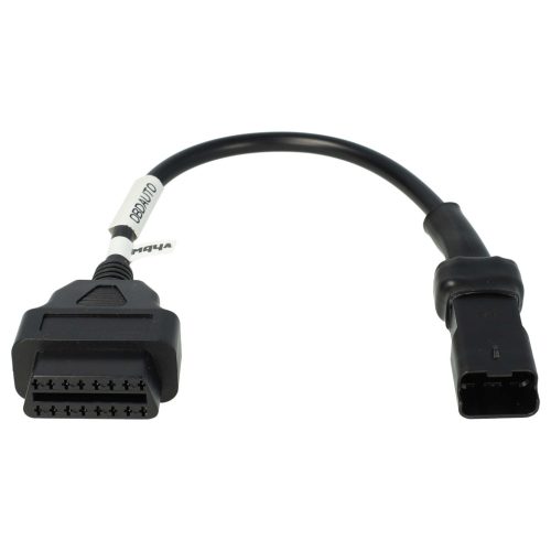 VHBW OBD2 Adapter für Ducati-Motorräder - 4 pin zu OBD 2 16 pin