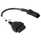 VHBW OBD2 Adapter für Ducati-Motorräder - 4 pin zu OBD 2 16 pin