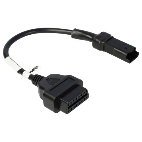 VHBW OBD2 Adapter für Ducati-Motorräder - 4 pin zu OBD 2 16 pin