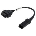 VHBW OBD2 Adapter für Ducati-Motorräder - 4 pin zu OBD 2 16 pin