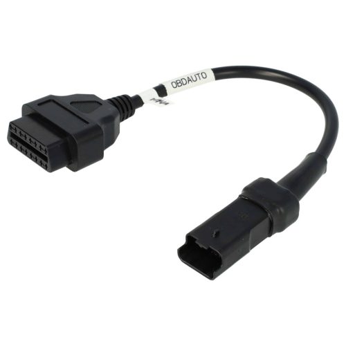 VHBW OBD2 Adapter für Ducati-Motorräder - 4 pin zu OBD 2 16 pin