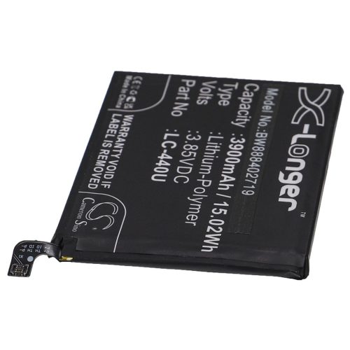 Mobiltelefon akkumulátor  Nokia LC-440U telefonhoz - 3900 mAh 3,85 V Li-polimer