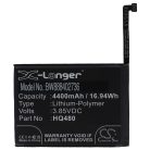 VHBW Mobile phone battery for Nokia HQ480 device - 4400 mAh 3.85 V Li-polymer - Smartphone battery