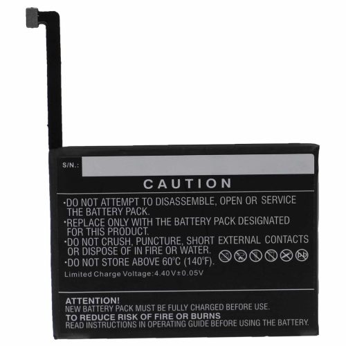 VHBW Mobile phone battery for Nokia HQ480 device - 4400 mAh 3.85 V Li-polymer - Smartphone battery