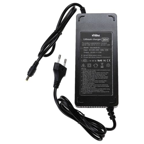VHBW E-Bike Battery for Zündapp Z810 and other models, Li-Ion, 36V, 14.5Ah, with charger