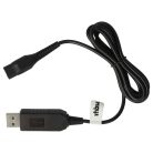 VHBW USB-Ladekabel für Philips BT3201/15 Rasierer - 120 cm