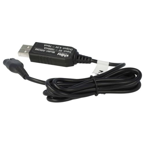 VHBW USB-Ladekabel für Philips BT3201/15 Rasierer - 120 cm
