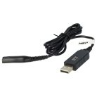 VHBW USB-Ladekabel Braun 491-5691, 81615618, 8161561, 81747675 für Braun Rasierer - 120 cm