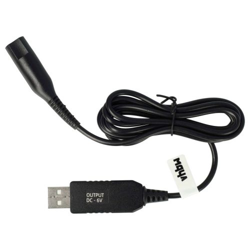 VHBW USB-Ladekabel Braun 491-5691, 81615618, 8161561, 81747675 für Braun Rasierer - 120 cm