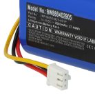 VHBW Battery for Proscenic INR18650-M25-4S1P - 2600 mAh, 14.4 V, Li-Ion