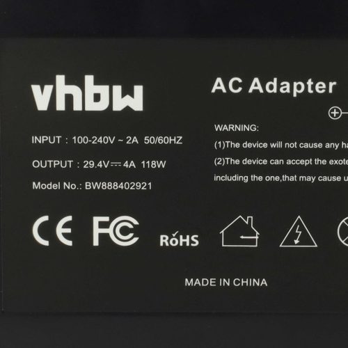 VHBW Charger for Gazelle E-Bike Battery etc. - 4.0 A