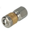 VHBW Kränzle KNF045 2x Csőtisztító Fúvóka - Rozsdamentes Acél, Fix + Forgatható