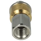 VHBW Kränzle KNR055 Pipe Cleaning Nozzle - Stainless Steel, Rotating